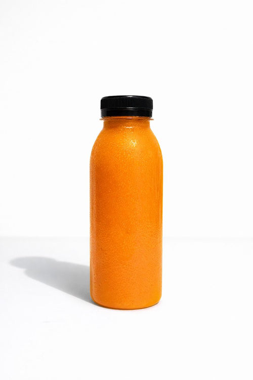 Inner Glow skin-hydrating cold-pressed juice bottle by Slimmish Ltd